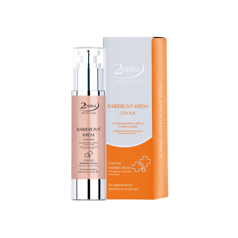 2DERM - bariérový krém Colour 50 ml