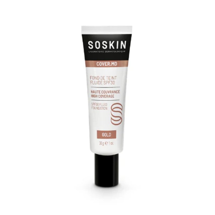SOSKIN fluidní make-up Fluid SPF30 Gold 30g