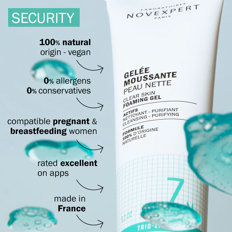 NOVEXPERT čisticí pěnový gel - Clear Skin Foaming 150g