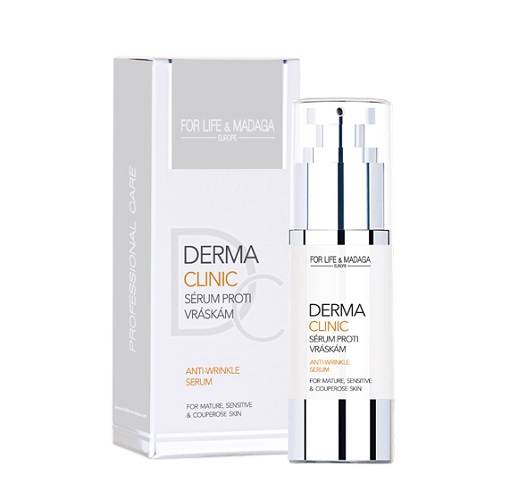 FOR LIFE & Madaga - Dermaclinic sérum proti vráskám 30 ml