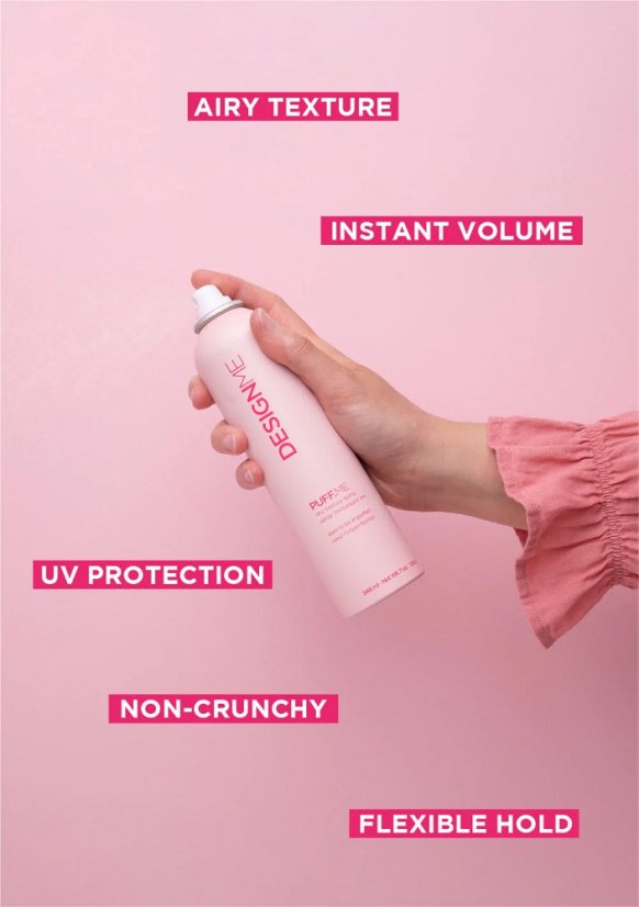DESIGNME texturizační spray Puff.ME Dry Spray 245 ml