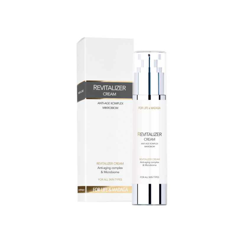 FOR LIFE & Madaga krém proti stárnutí - MEN Revitalizer 50 ml