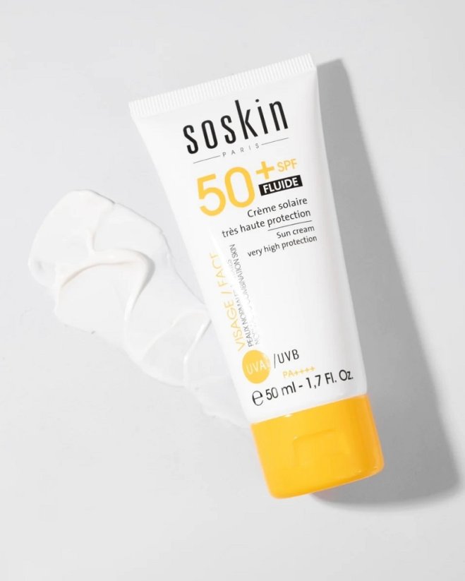 SOSKIN-PARIS - opalovací krém Sun Cream Fluide SPF 50 | Ženská krása.cz