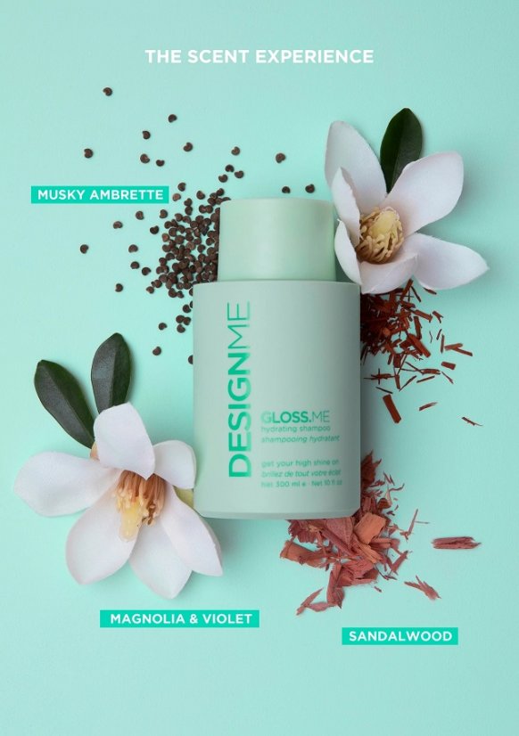 DESIGNME hydratační šampon - Gloss.ME Hydrating Shampoo 300 ml