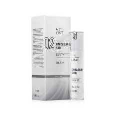 MELINE 02 noční depigmentační emulze - Caucasian Skin Night 30 g