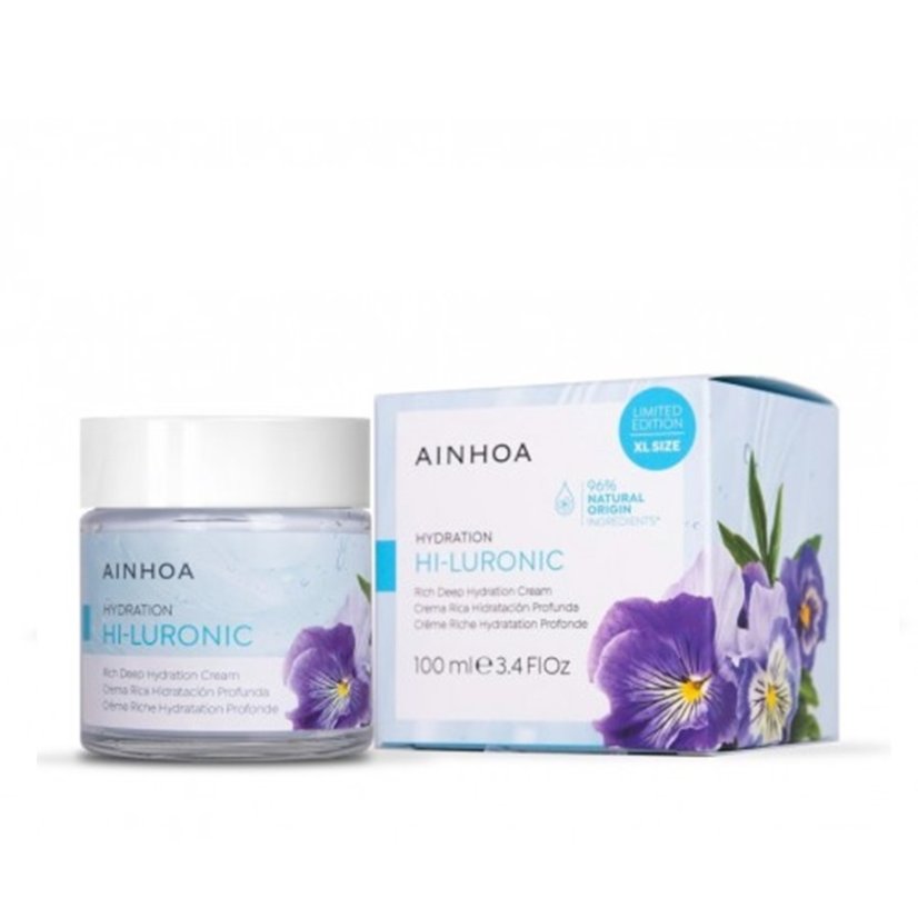 AINHOA krém s kyselinou hyalurovou - Hi-luronic Rich Cream 100 ml