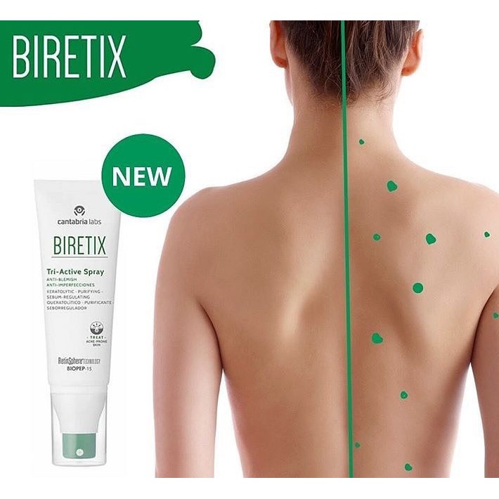 BIRETIX - sprej na problematickou pleť s akné TRI-ACTIVE SPRAY 100 ml