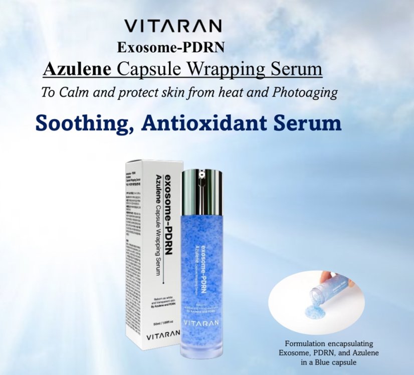 VITARAN Exosome PDRN Azulene - sérum pro regeneraci pleti 50 ml
