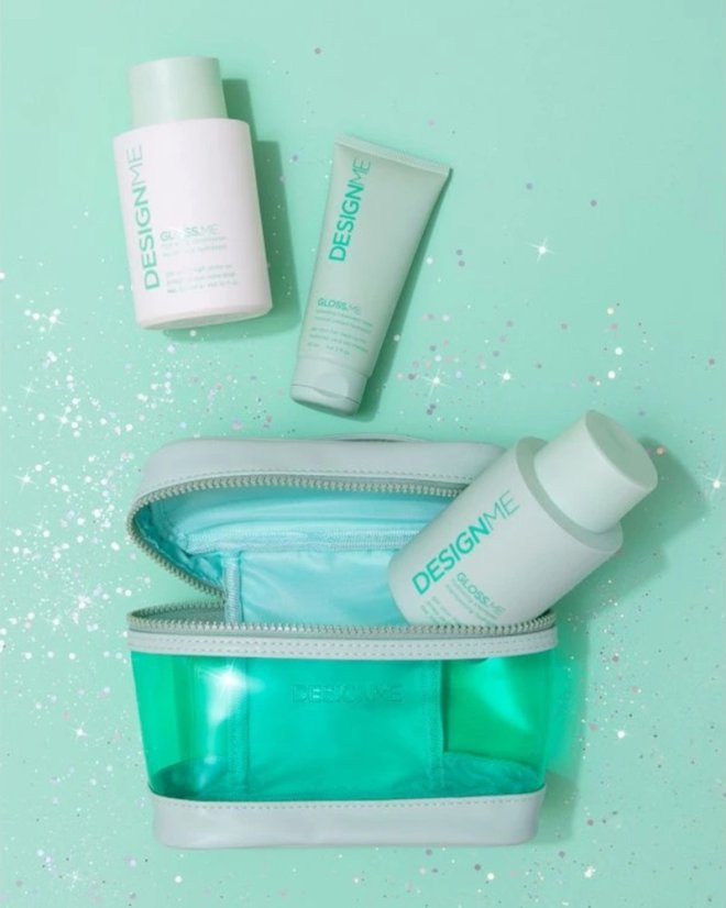 DESIGNME sada pro hydrataci vlasů - Hydrating Kit Gloss.Me 3 ks