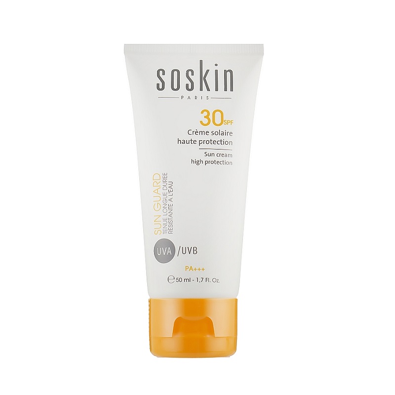 SOSKIN-PARIS opalovací krém - Sun Cream SPF 30   (exp. 8/2026)