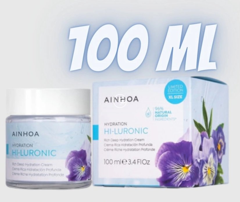 AINHOA Hi-luronic Rich Cream 100 ml | Ženská krása.cz