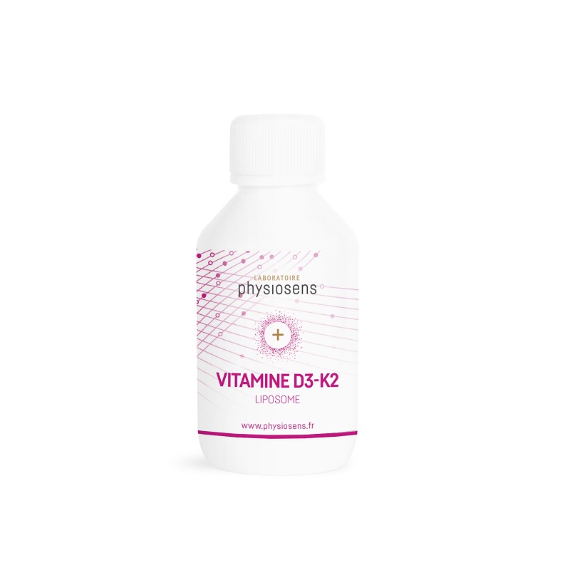 PHYSIOSENS Vitamine D3-K2 Liposomee - Doplněk stravy pro podporu imunity a kostí 150 ml