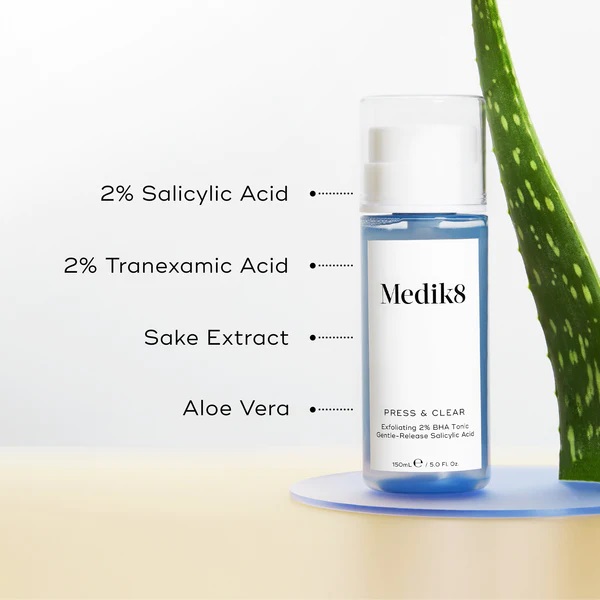 MEDIK8 - tonikum s kyselinou salicylovou Press & Clear 150 ml