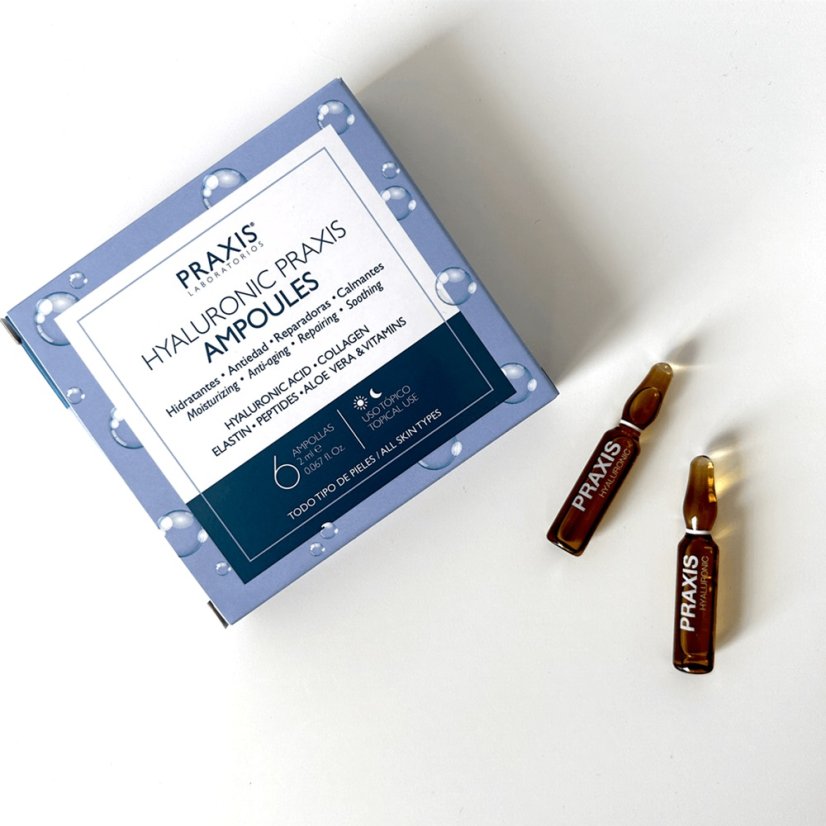 Praxis Hyaluronic Ampoules 6 ks | Ženská krása.cz