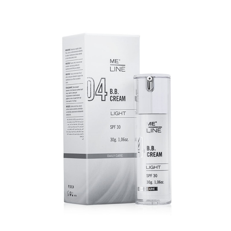 Korekční a ochranný krém s SPF 30 - MELINE 04 BB Cream Light 30 g