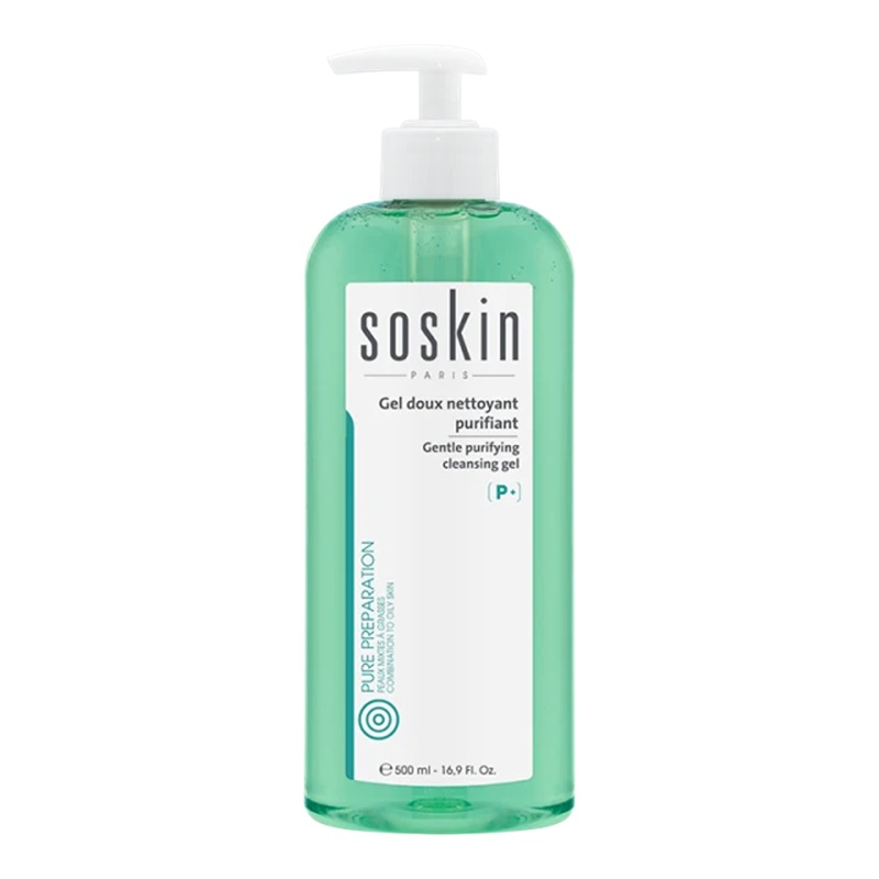 SOSKIN-PARIS čistící gel pro mastnou pleť - Purifying Gel 500 ml