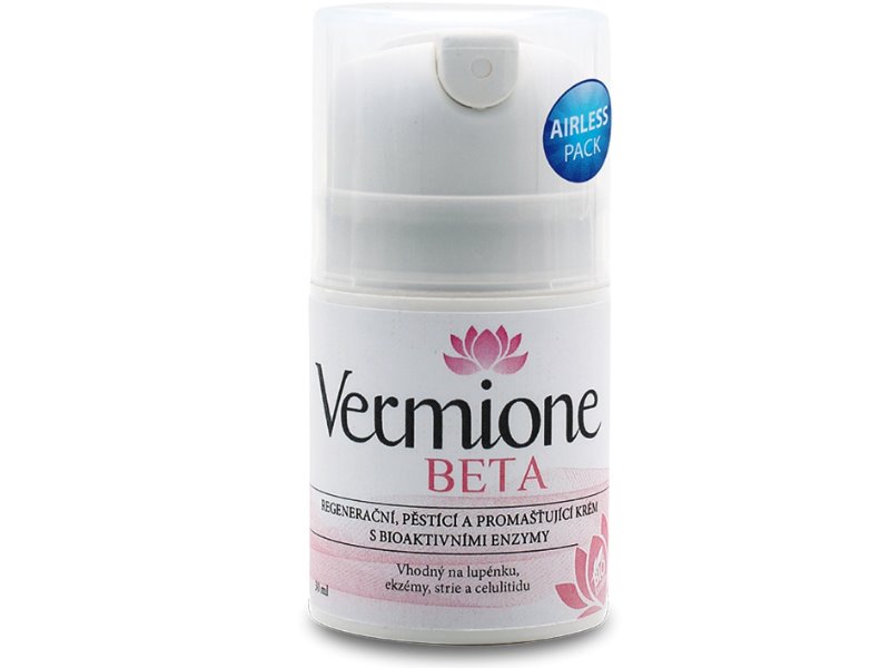 Vermione Beta krém - Hojivý krém na lupénku a ekzémy 50 ml