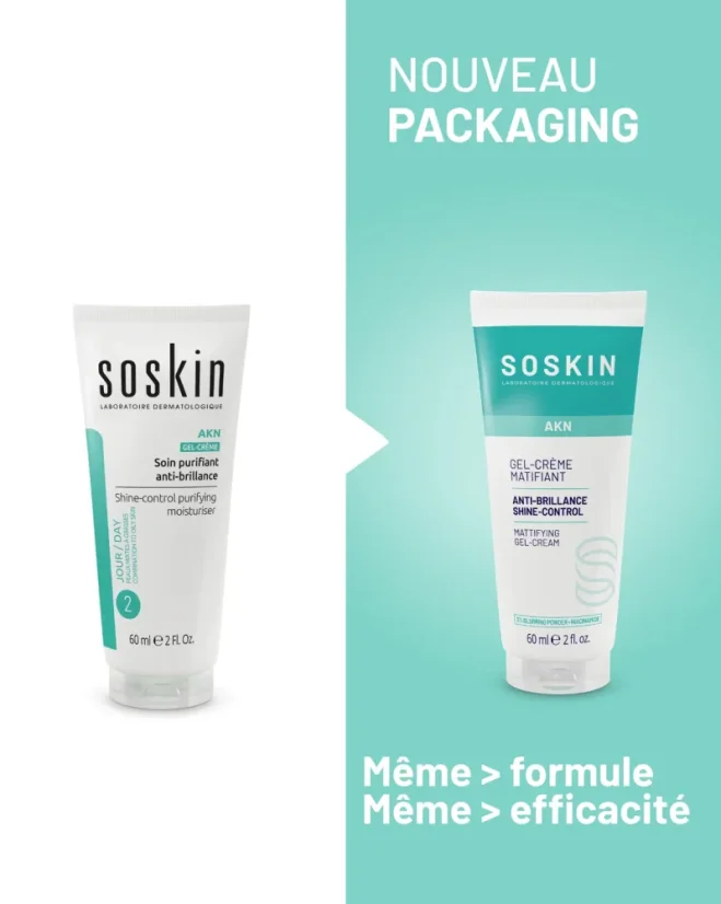 Soskin Mattifying Gel-Cream | Ženská krása