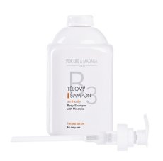 FOR LIFE & Madaga - tělový šampon s minerály 500 ml | Ženská krása.cz
