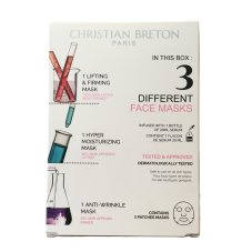 CHRISTIAN BRETON sada pleťových masek - Different Masks 3 x 20 ml