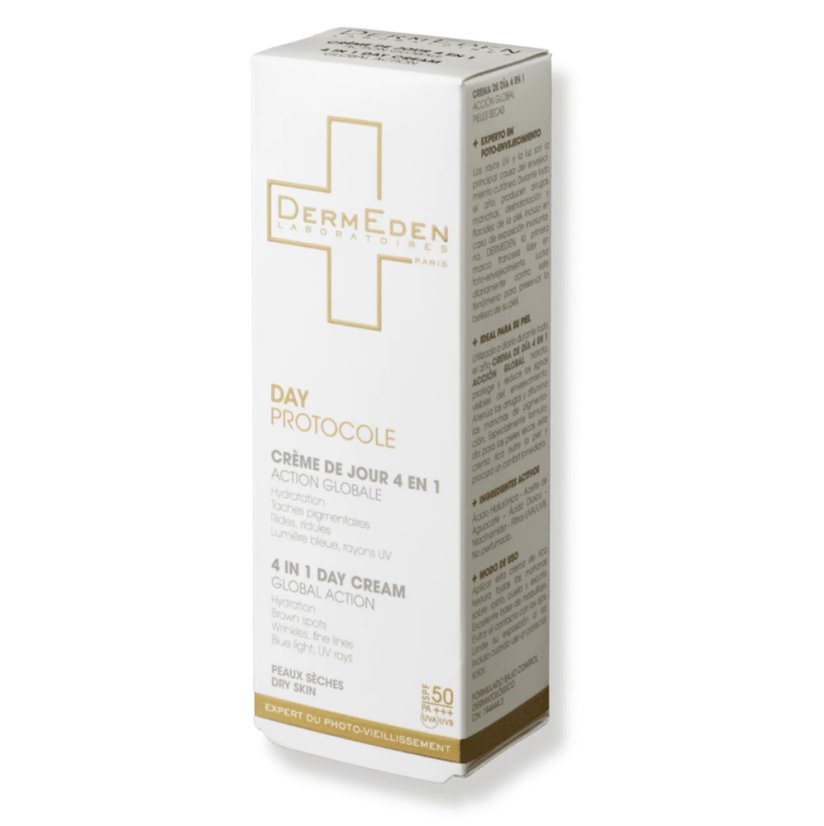 DERMEDEN krém na suchou pleť - 4 in 1 Dry SPF 50 50 ml
