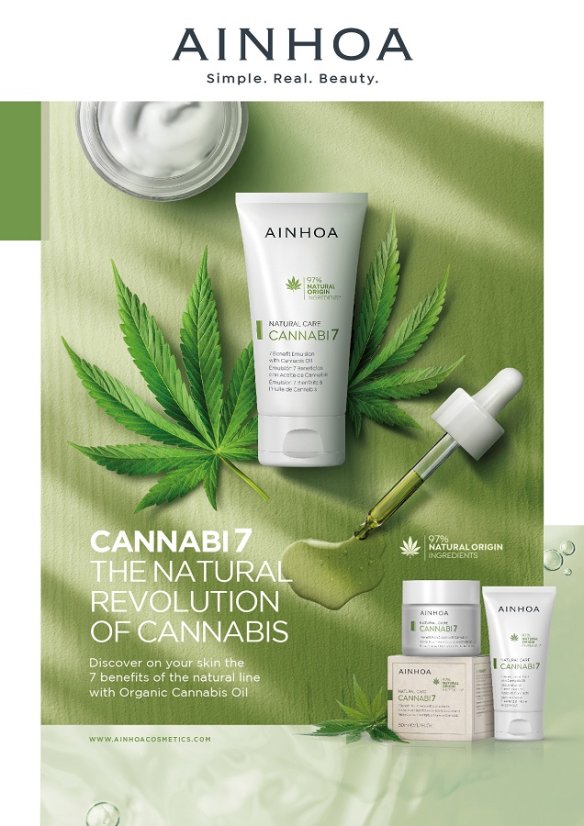 AINHOA emulze s konopným olejem - Cannabi7 Emulsion 50 ml