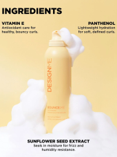 DESIGNME pěna pro vlnité vlasy - Bounce.Me Curl Mousse 255 ml