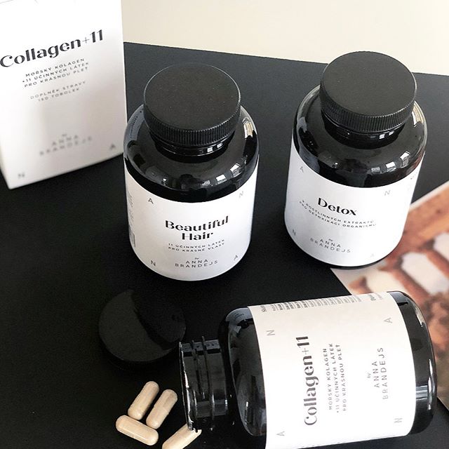 ANNA BRANDEJS doplněk stravy pro krásnou pleť - Collagen+11