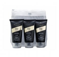 DSD de Luxe - cestovní sada na vlasy (šampon, maska, sérum) 3 x 50 ml