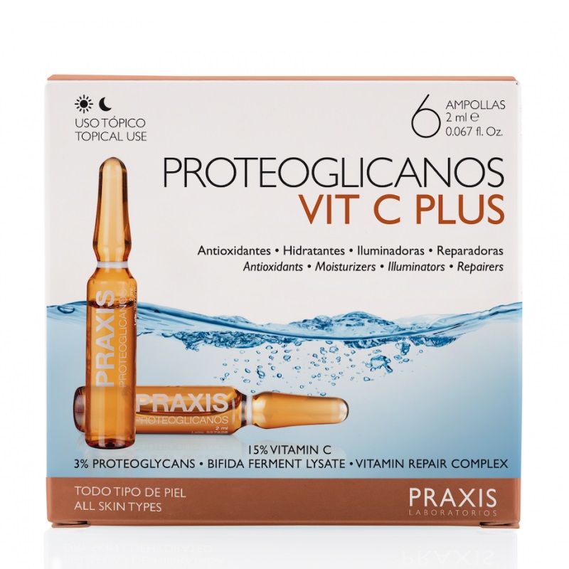 PRAXIS Proteoglicanos Vit C Plus - Ampulky s vitamínem C 6 x 2 ml