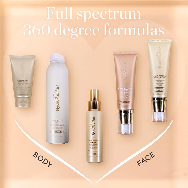 HYDROPEPTIDE tónovaný ochranný krém - Solar Tinted SPF30 50 ml
