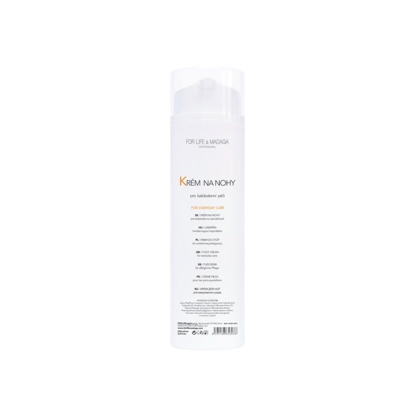 FOR LIFE & Madaga - krém na nohy 200 ml