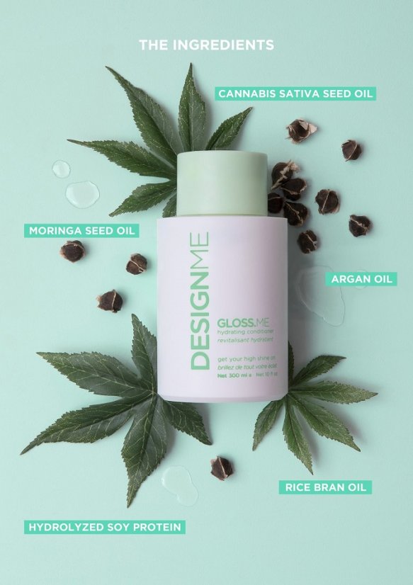 DESIGNME hydratační kondicionér - Gloss.ME Hydrating Cond. 300 ml