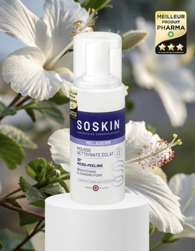 SOSKIN čisticí pěna - Brightening Cleansing Foam 100 ml