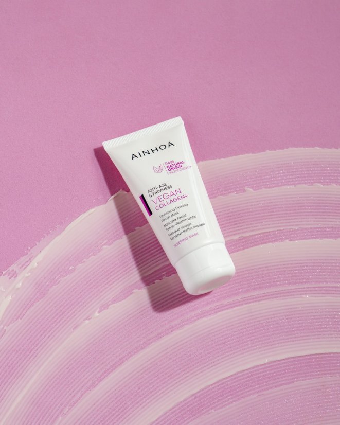 Noční maska AINHOA Vegan Collagen+ Mask 50 ml