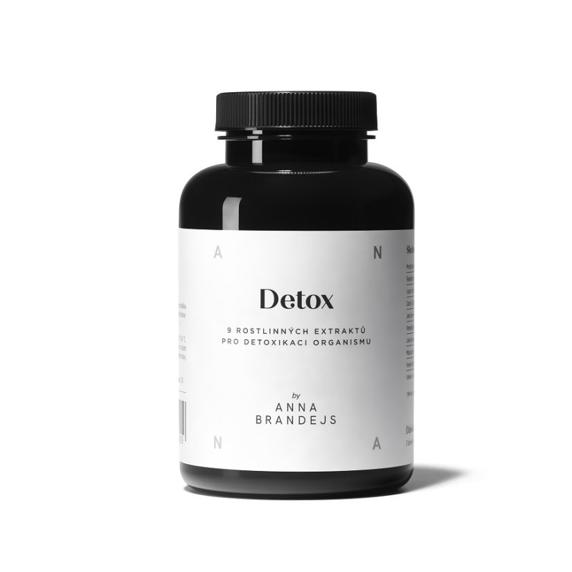 Detox by ANNA BRANDEJS - Doplněk stravy pro detoxikaci těla 60 ks