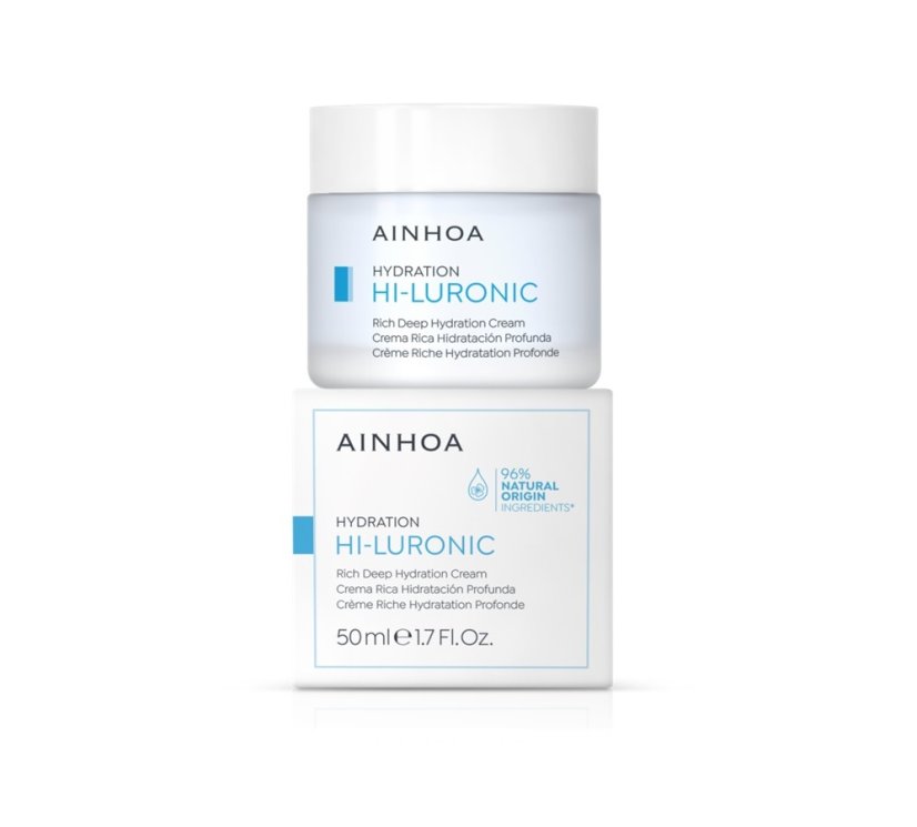 AINHOA krém s kyselinou hyalurovou - Hi-luronic Rich Cream 50 ml
