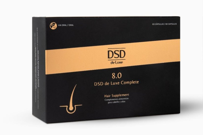 DSD de Luxe 8.0 - doplněk stravy pro posílení a růst vlasů 60 ks