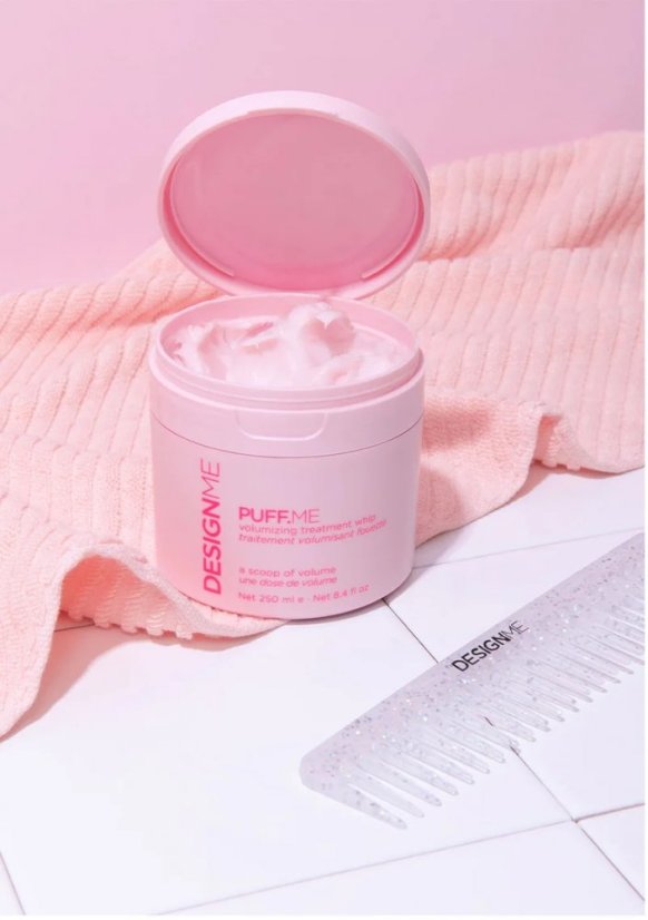 DESIGNME objemová maska - Puff.Me Volumizing Whip 250 ml