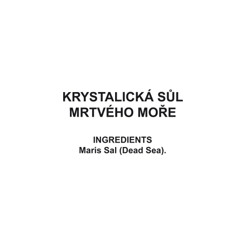 FOR LIFE & Madaga - krystalická sůl Mrtvého moře 500 g