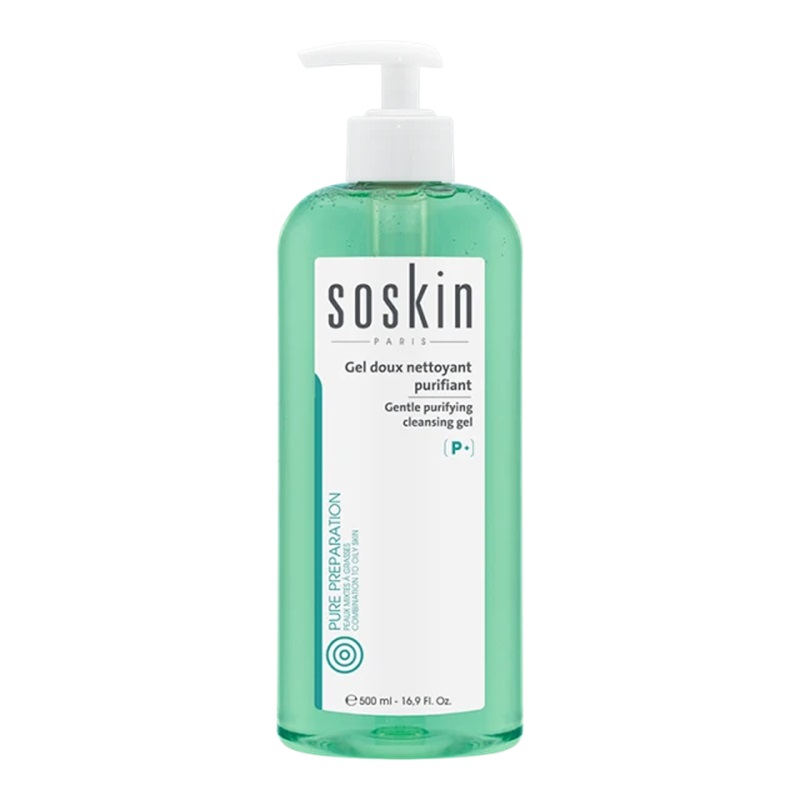 SOSKIN-PARIS čistící gel pro mastnou pleť - Purifying Gel 500 ml