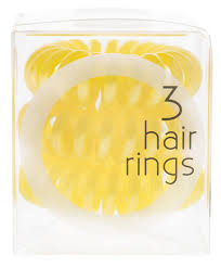 INVISIBOBBLE SUBMARINE YELLOW 3ks gumička do vlasů žlutá