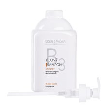 FOR LIFE & Madaga - tělový šampon s minerály 500 ml | Ženská krása.cz