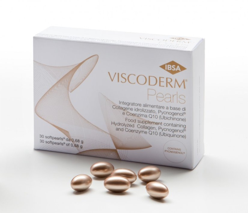 VISCODERM doplněk stravy proti stárnutí - Pearls 30 ks