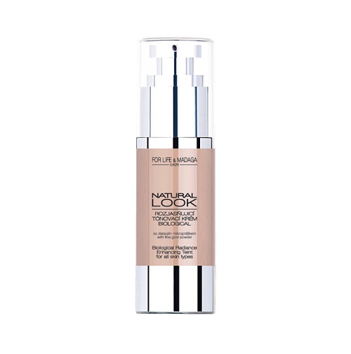 FOR LIFE & Madaga tónovací krém - Natural Look Bilogical 30 ml