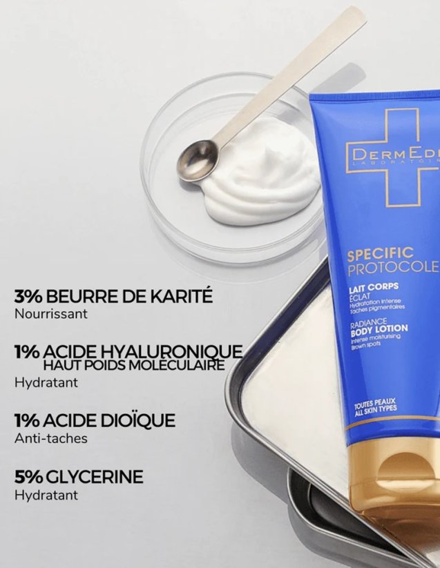 DERMEDEN rozjasňující tělové mléko - Radiance Body 200 ml