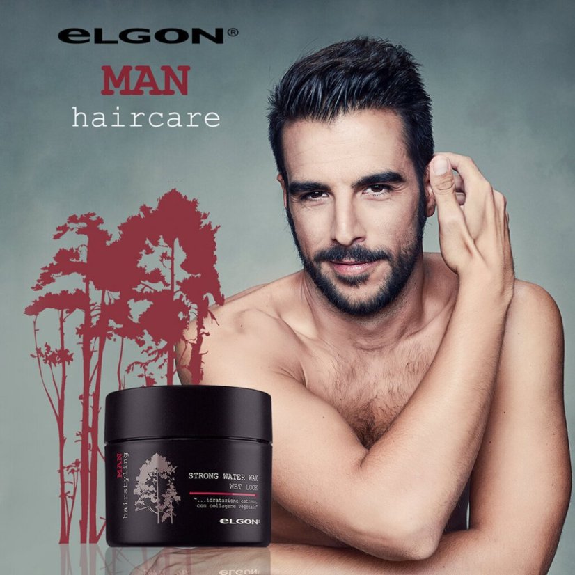 ELGON - vosk pro mokrý efekt Man Strong Water Wax 100 ml