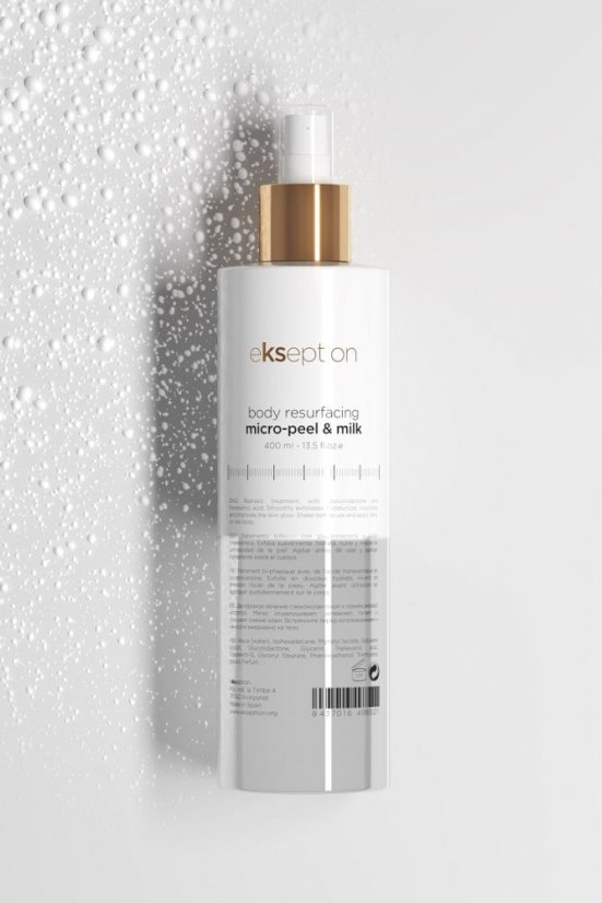 EKSEPTION tělový hydratační sprej - Body micro-peel 400 ml